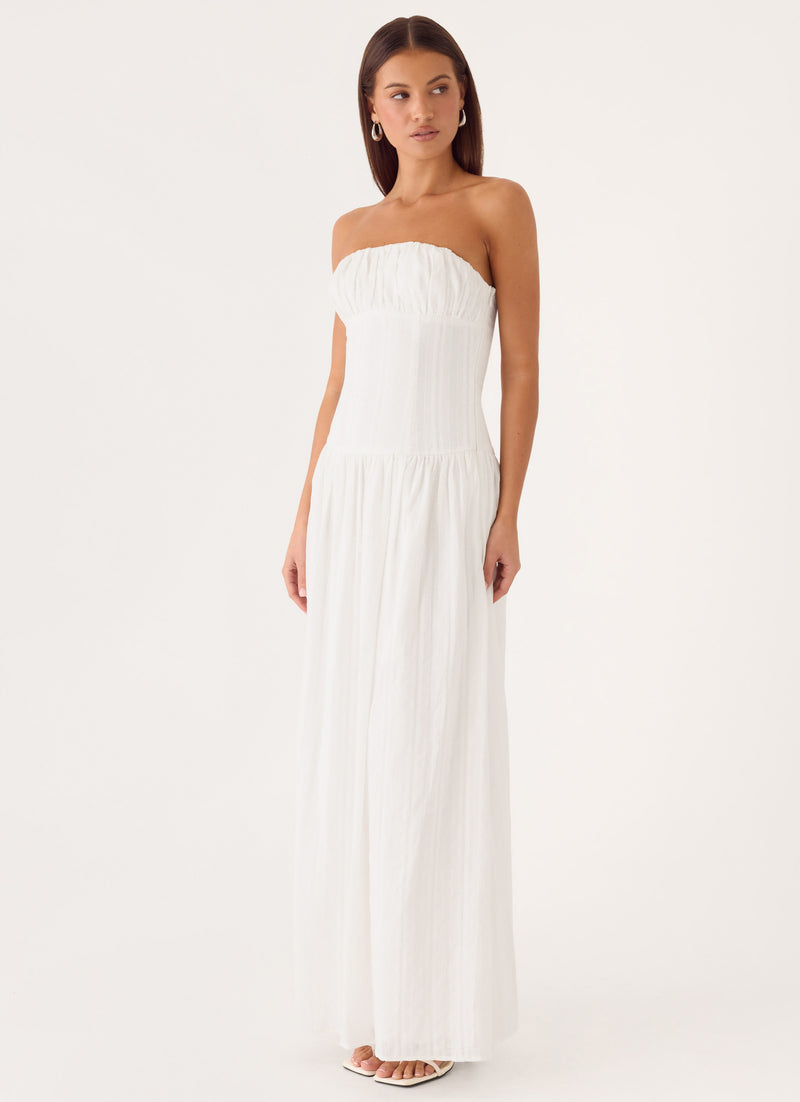 Roslynn Maxi Dress - White