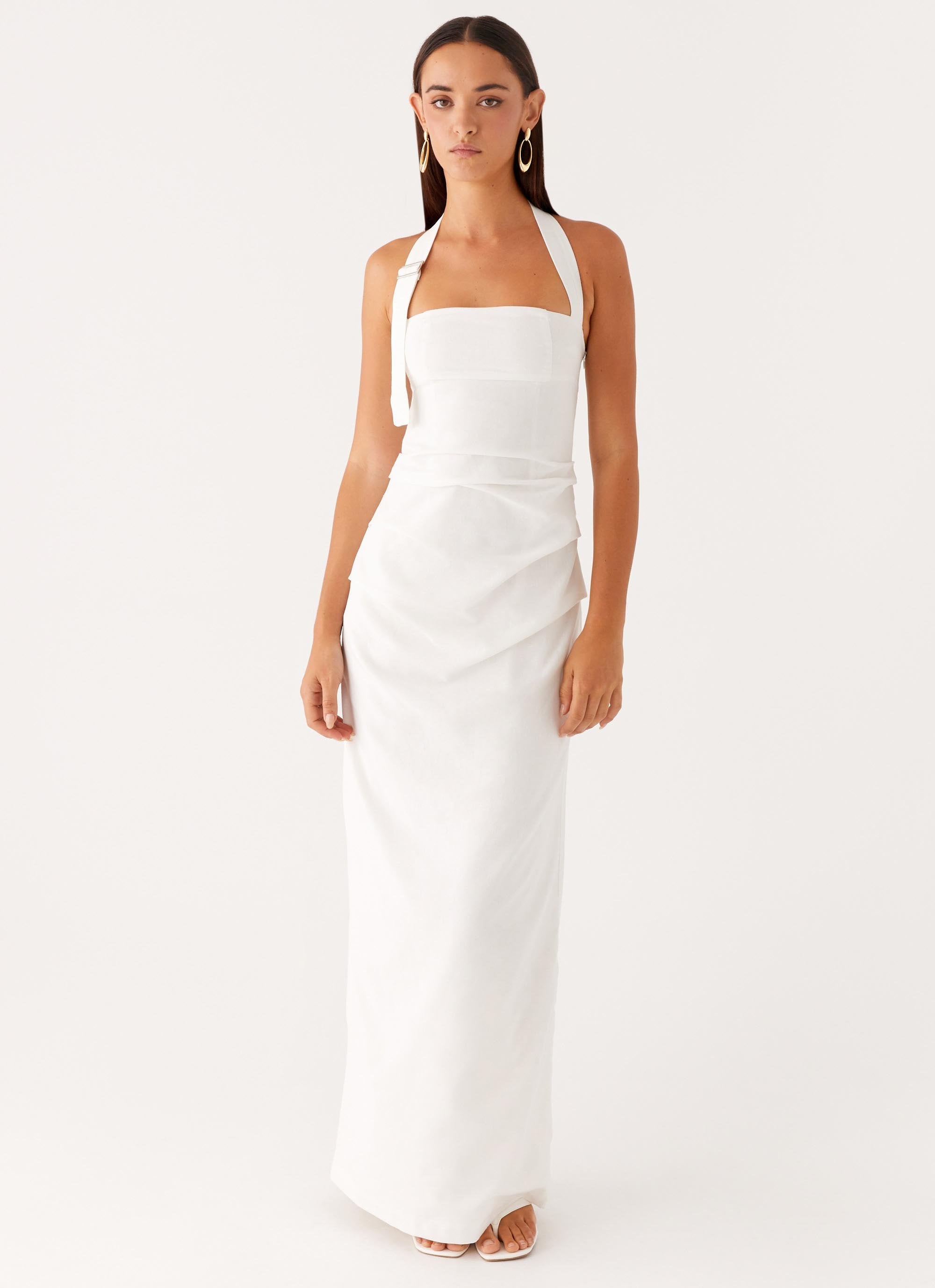 Rumour Has it Maxi Dress - White Peppermayo Rumour Has it Maxi Dress - White Peppermayo