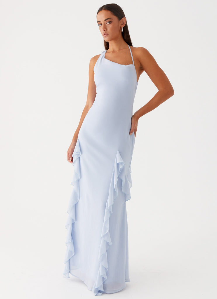 Collective Dress - Peppermayo Exclusive Sammie Maxi Dress - Blue image 1