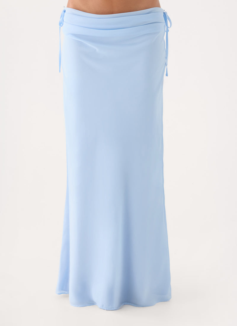 Selesa Maxi Skirt - Blue