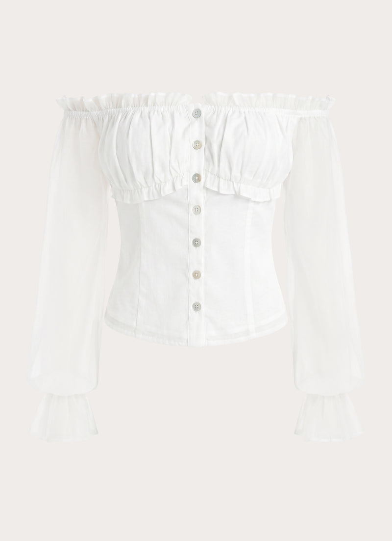 Serelith Top - White