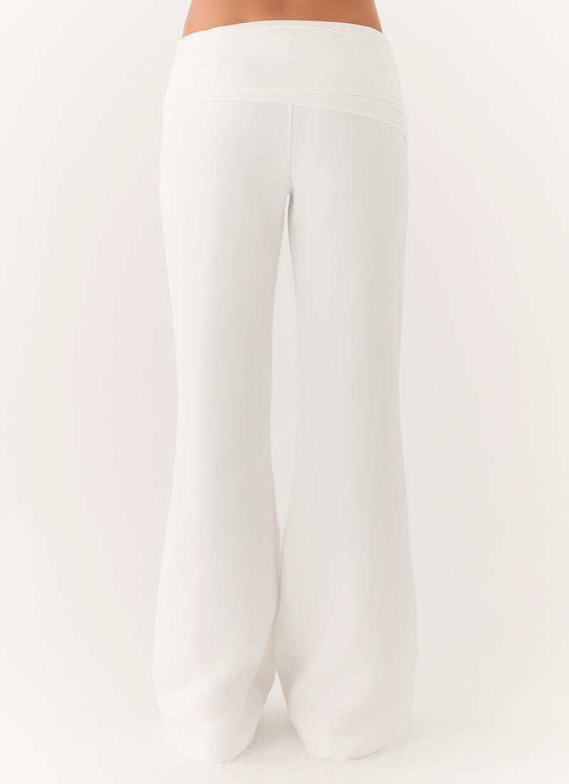 Shaniqua Pant - White