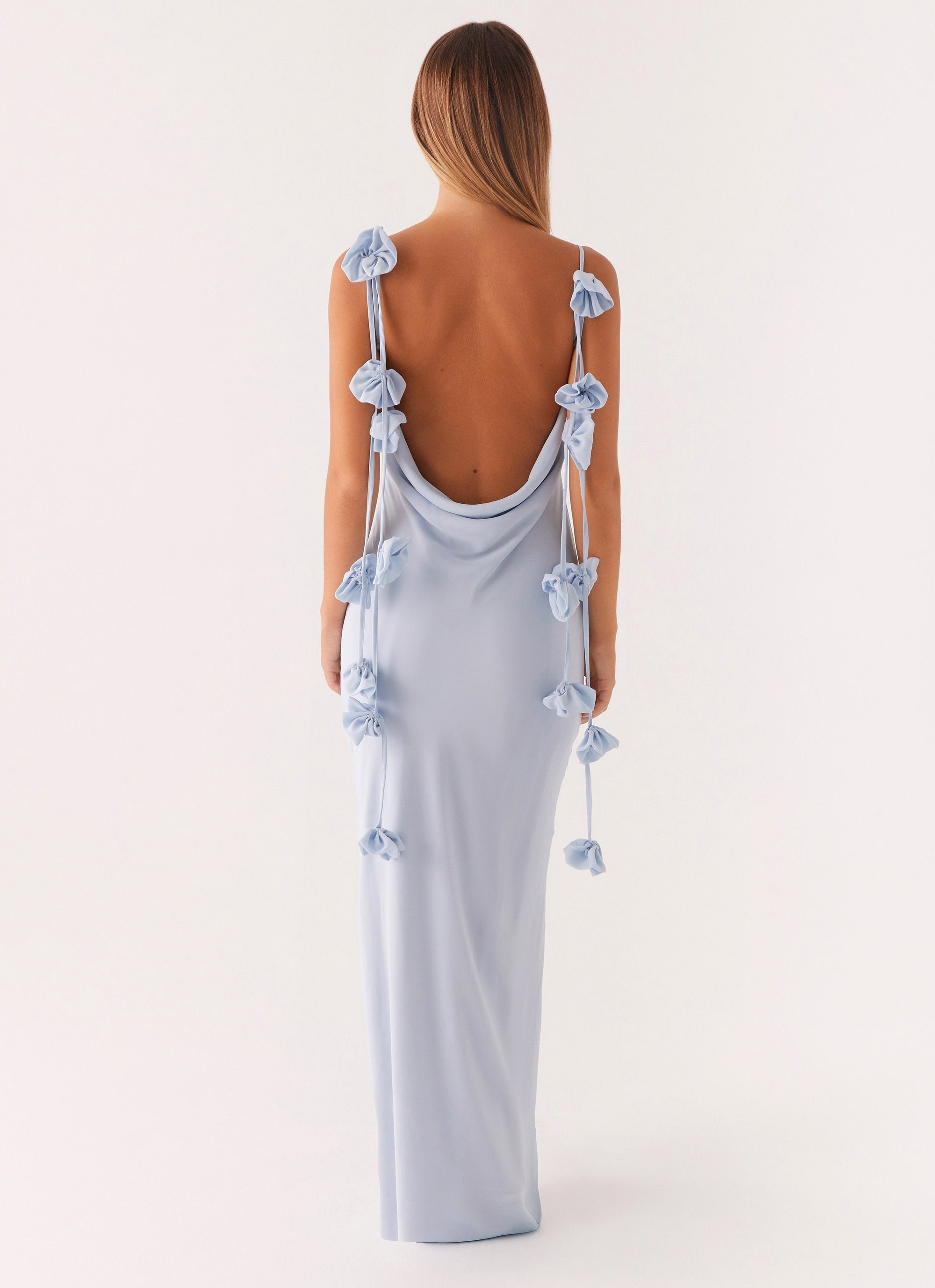 Simona Maxi Dress - Pastel Blue Peppermayo Simona Maxi Dress - Pastel Blue Peppermayo