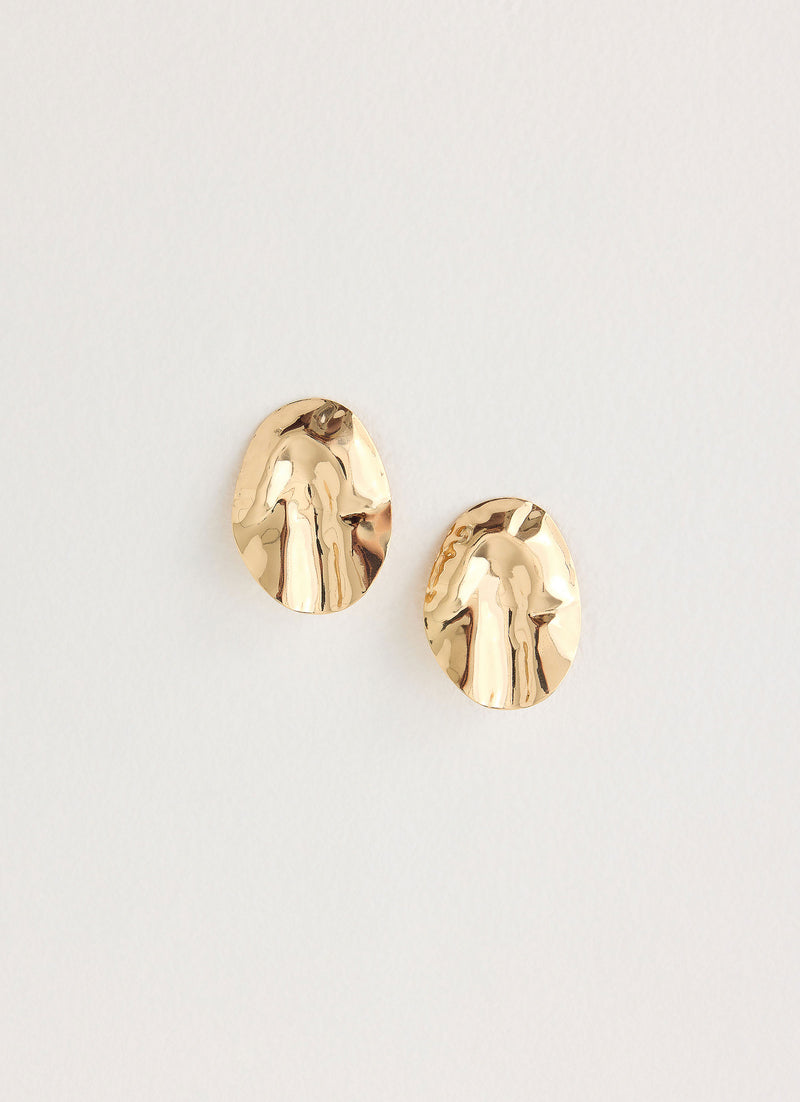 Soft Linger Earings - Gold