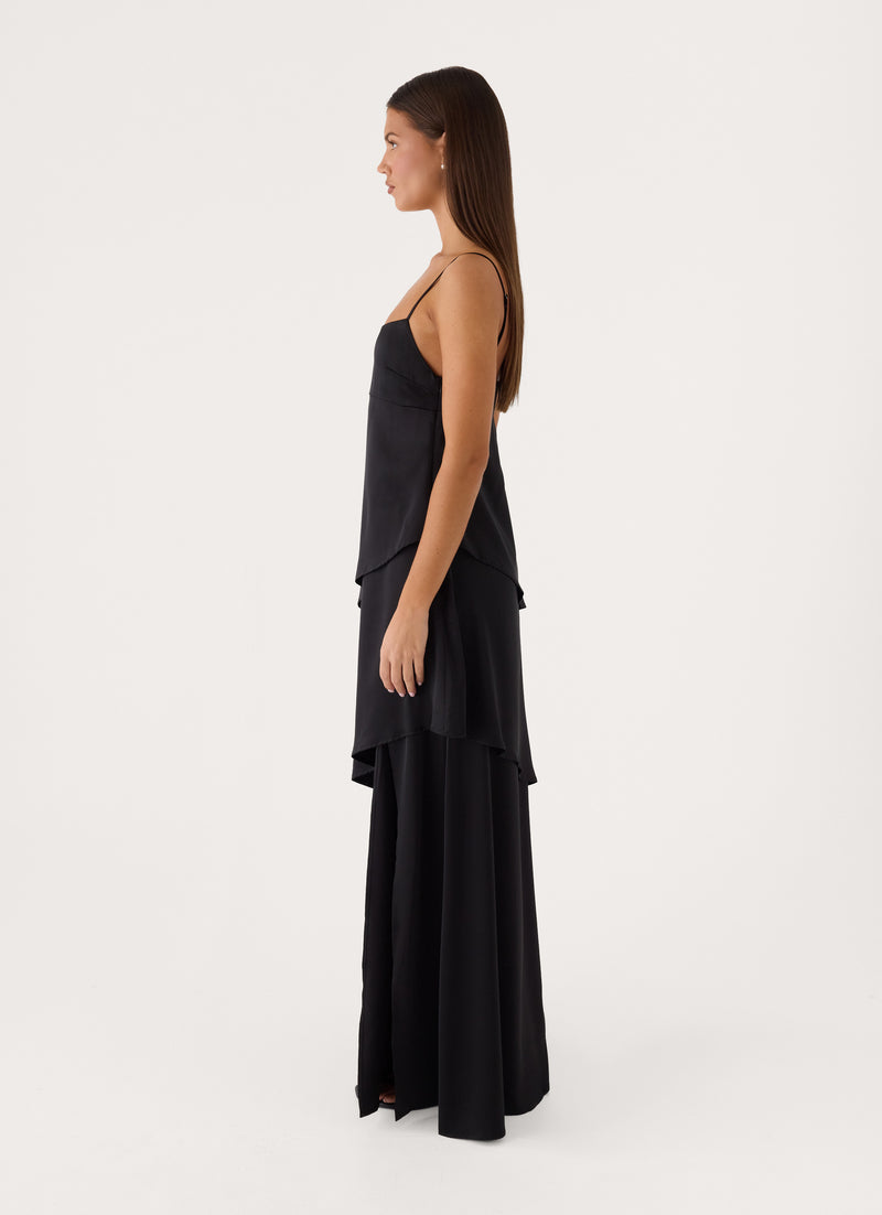 Solene Maxi Dress - Black