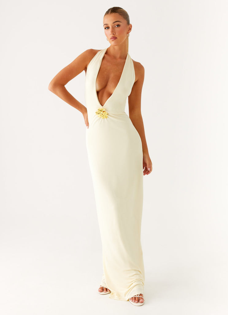 Peppermayo Exclusive Spirit Maxi Dress - Yellow - View 6 | Shop Formal Dress