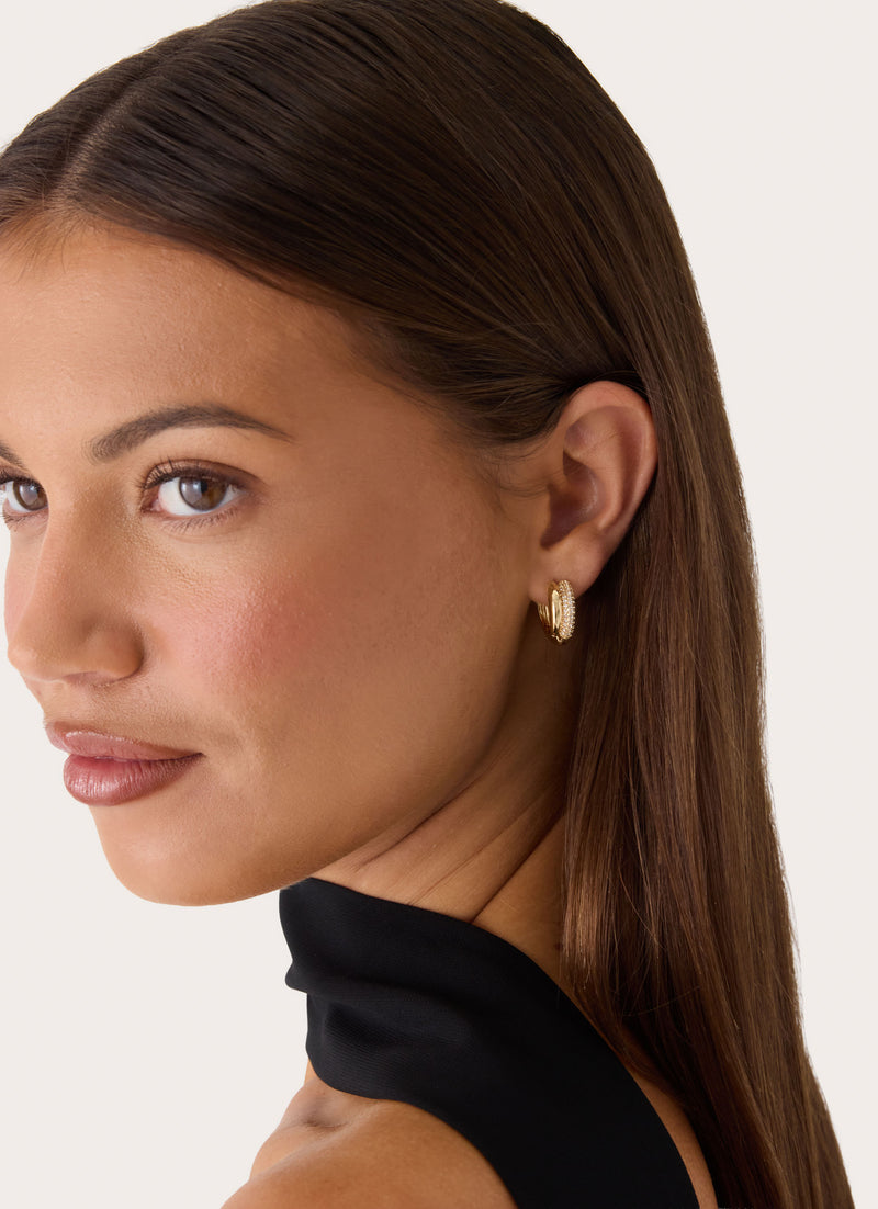 Starlit Muse Earrings - Gold