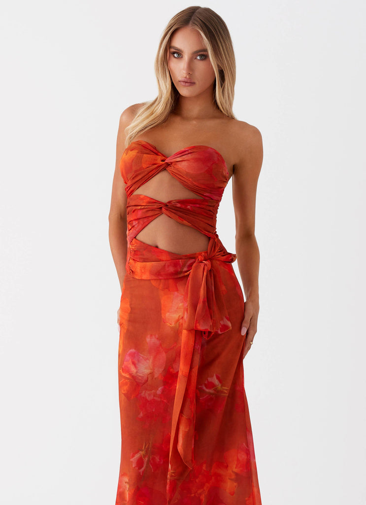 Collective Tops - Peppermayo Exclusive Sunlight Cascade Top - Amber sixth image