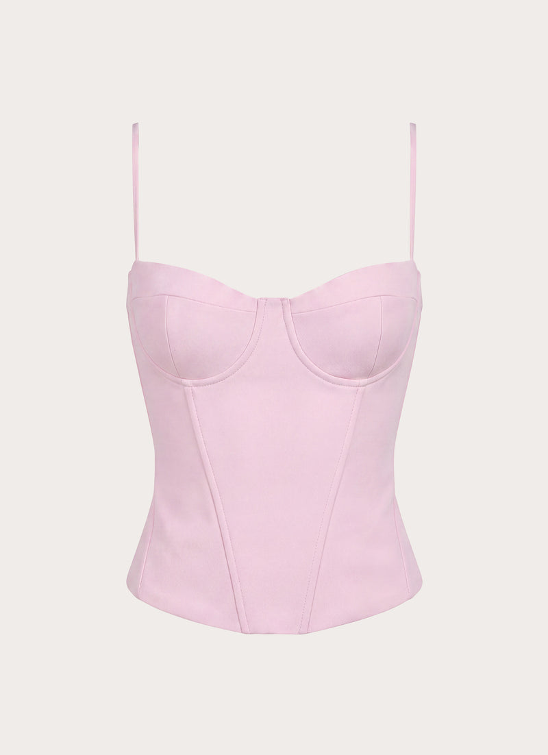 Tayana Corset Top - Pink