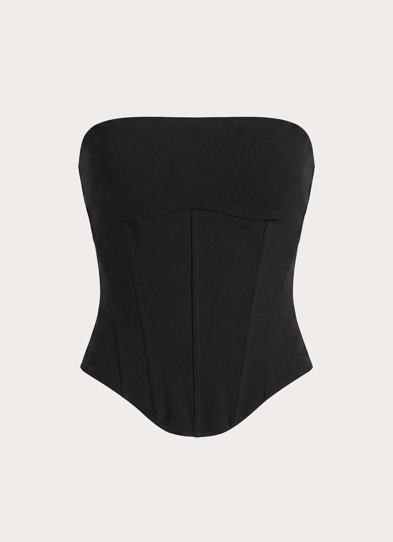 Tillie Corset Top - Black