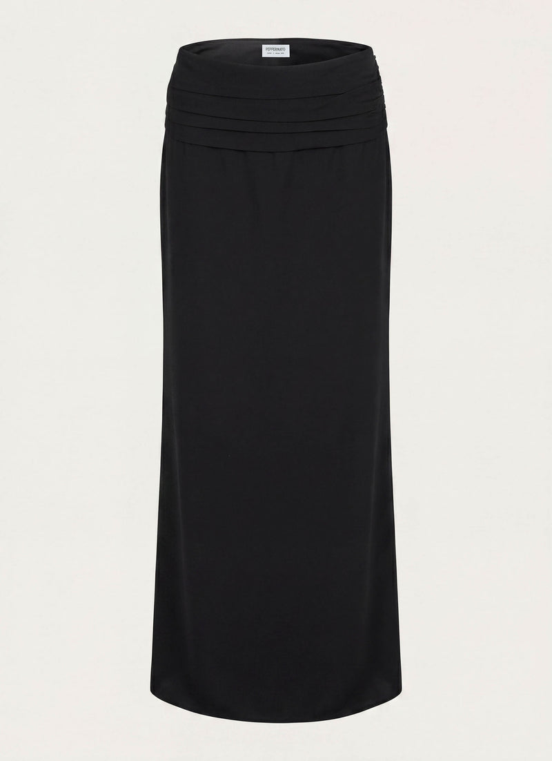 Tillie Maxi Skirt - Black