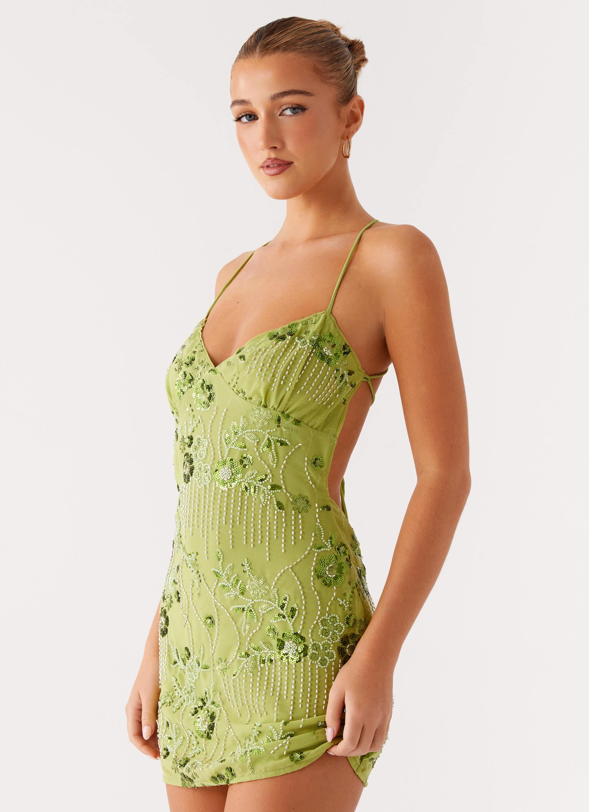 vietta sequin cami mini dress Vietta Sequin Cami Micro Mini Dress