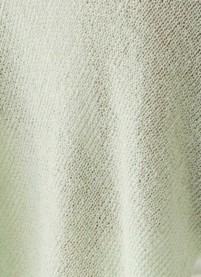 Yas Knit Cape - Green