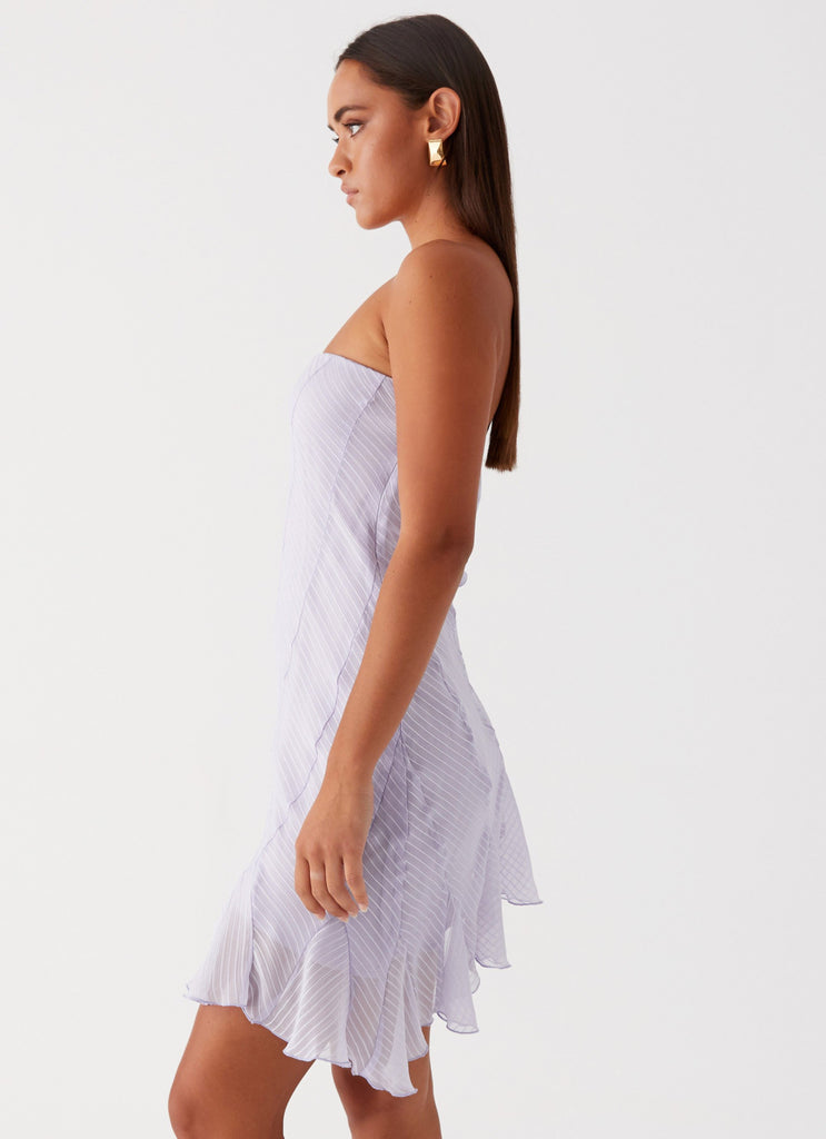 Peppermayo Exclusive Yolanda Mini Dress - Lavender - View 4 | Shop Formal Dress