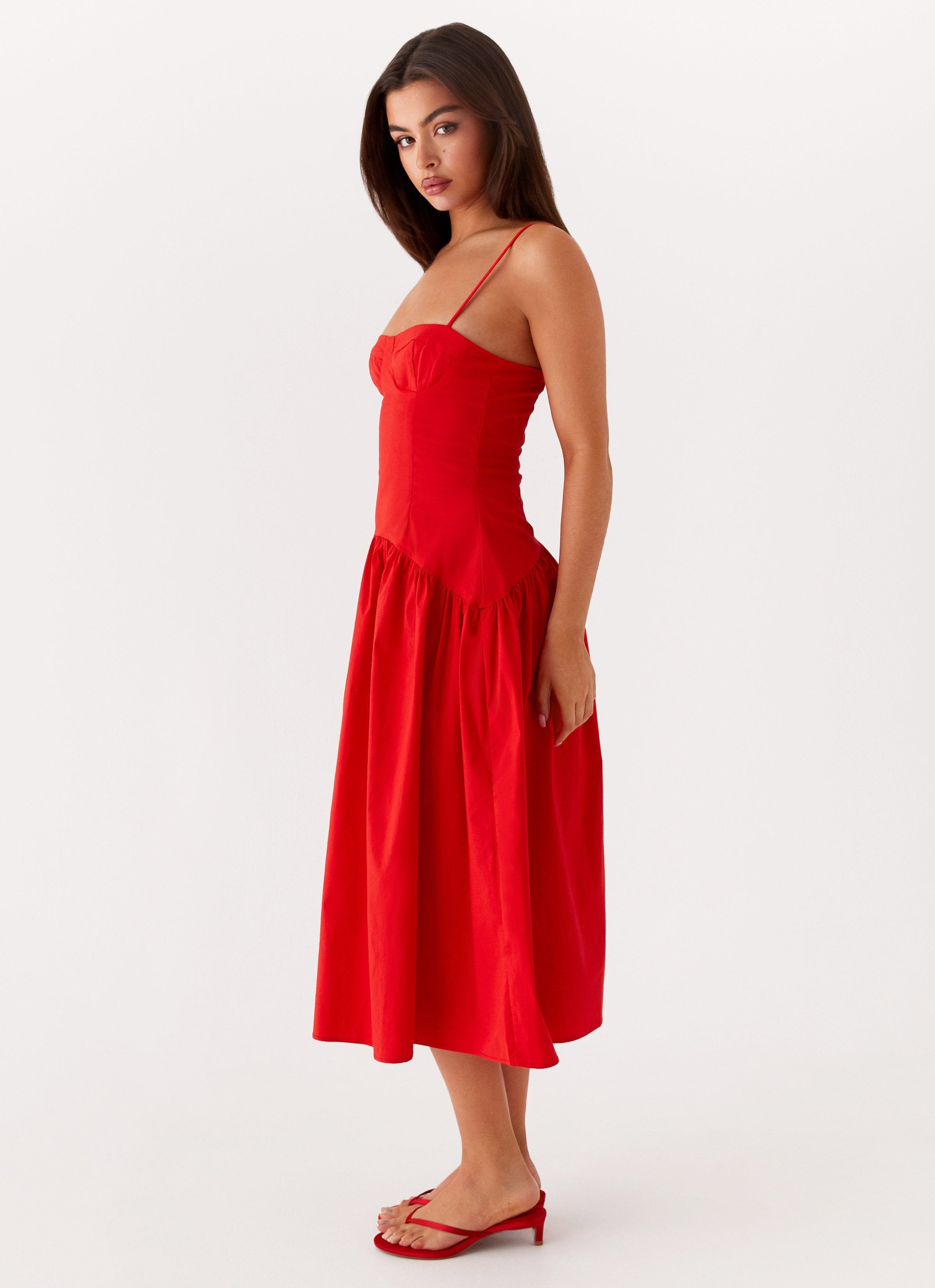 Corset Midi Dress