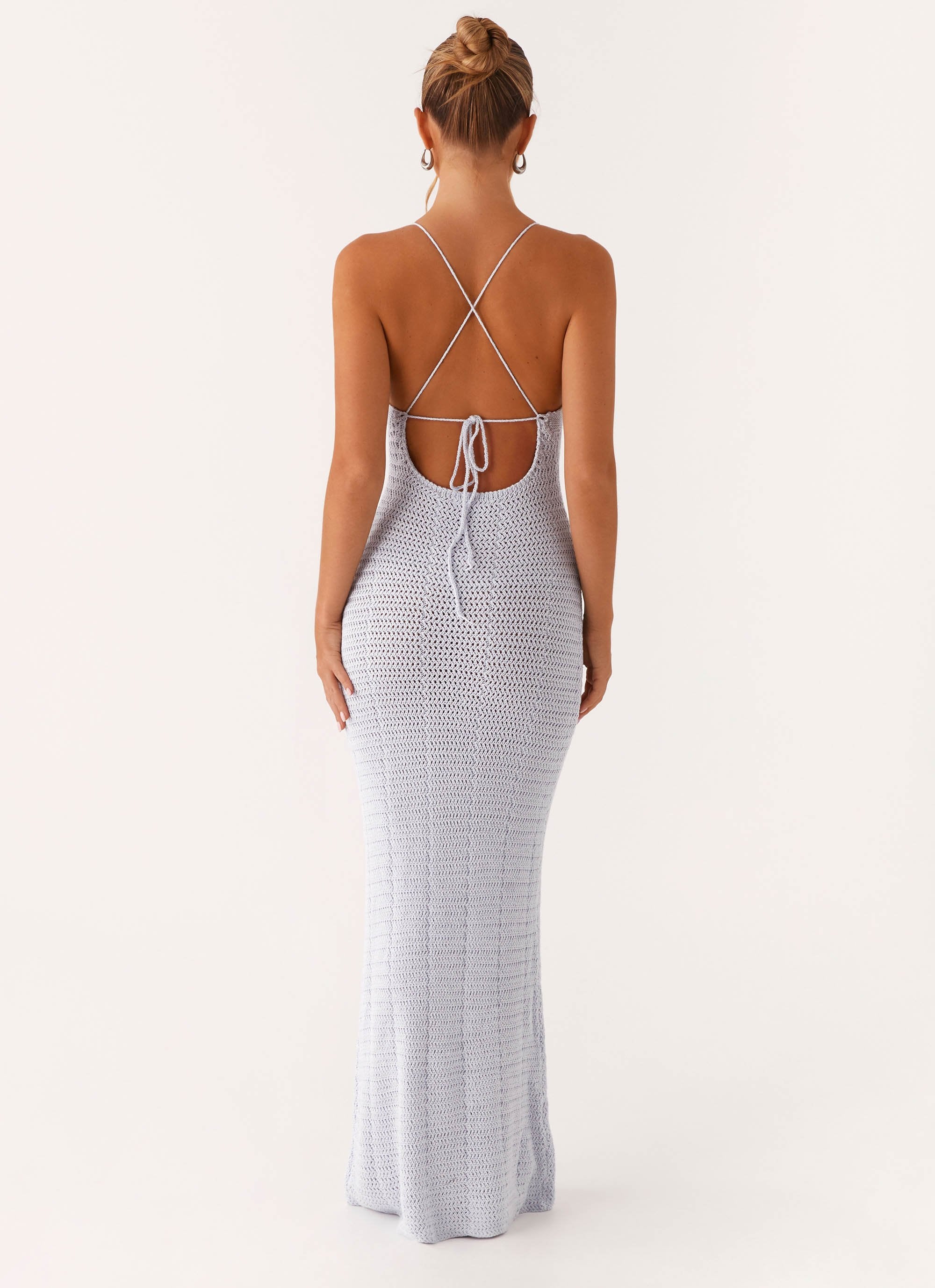 Zara Rose Crochet Maxi Dress - Blue Peppermayo Zara Rose Crochet Maxi Dress - Blue Peppermayo