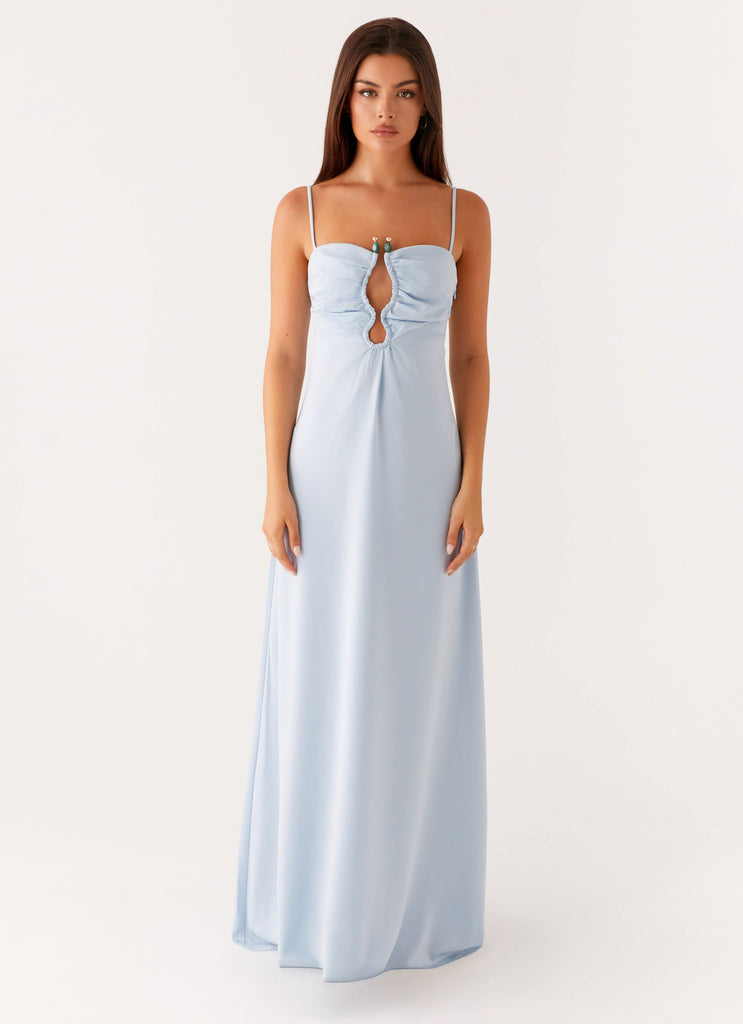 Collective Swimwear - Peppermayo Exclusive Zelda Maxi Dress - Blue third image