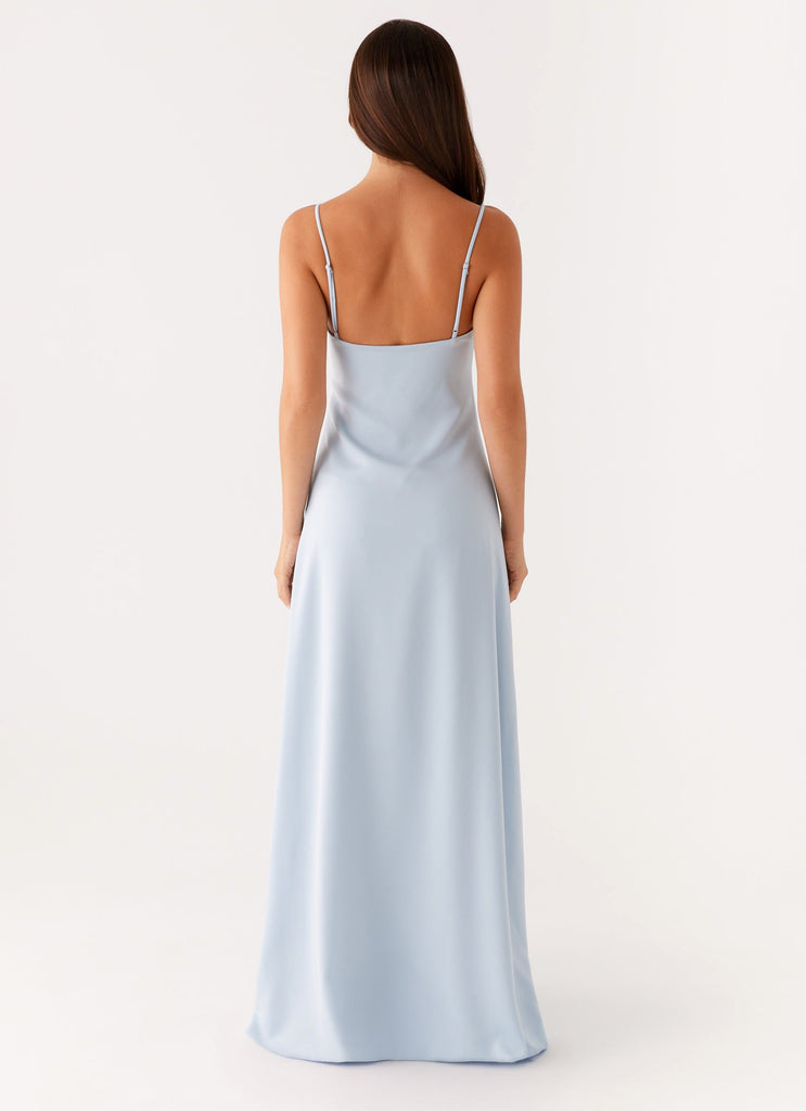 Collective Swimwear - Peppermayo Exclusive Zelda Maxi Dress - Blue fifth image