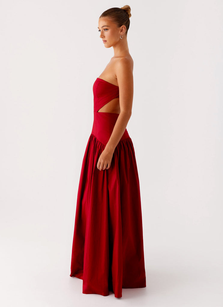 Collective Swimwear - Peppermayo Exclusive Aamari Maxi Dress - Red fourth image