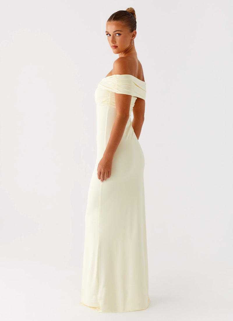 Countless Maxi Dress Yellow 6 Peppermayo
