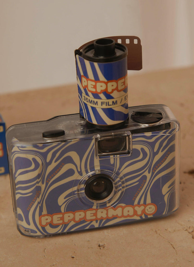 Art Trip 35mm Film - EXP 36 Colour - Cobalt Marble - Peppermayo