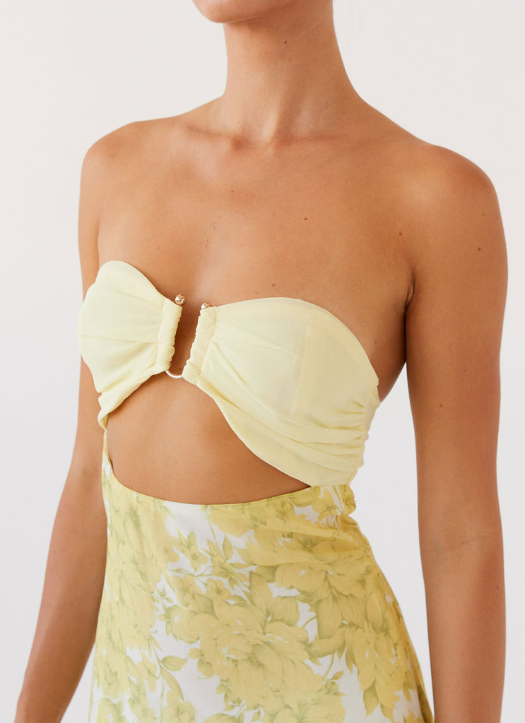 Tropicana Maxi Dress - Daffodil