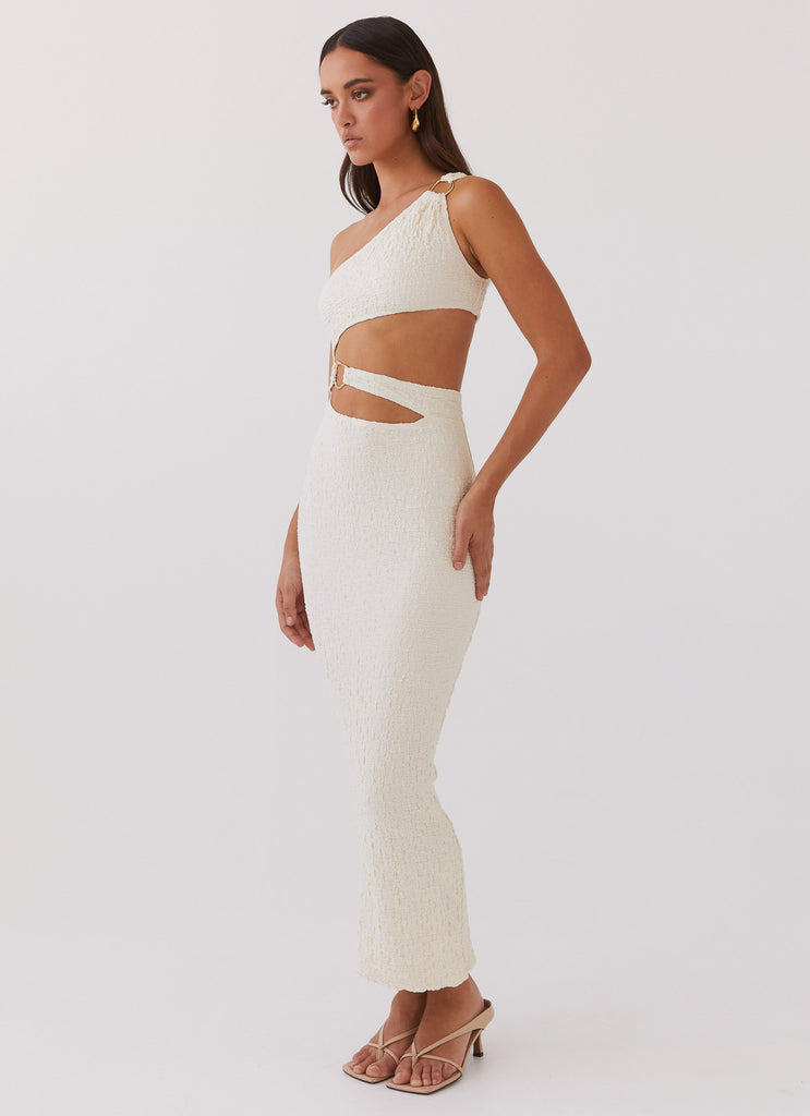 Collective Dress - Peppermayo Exclusive North Haven Maxi Dress - Ivory Wave image 4