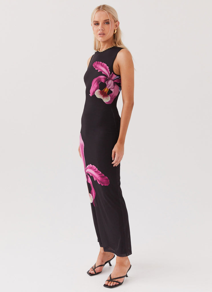 Collective Dress - Peppermayo Exclusive Main Moment Mesh Maxi Dress - Cosmo Floral image 4