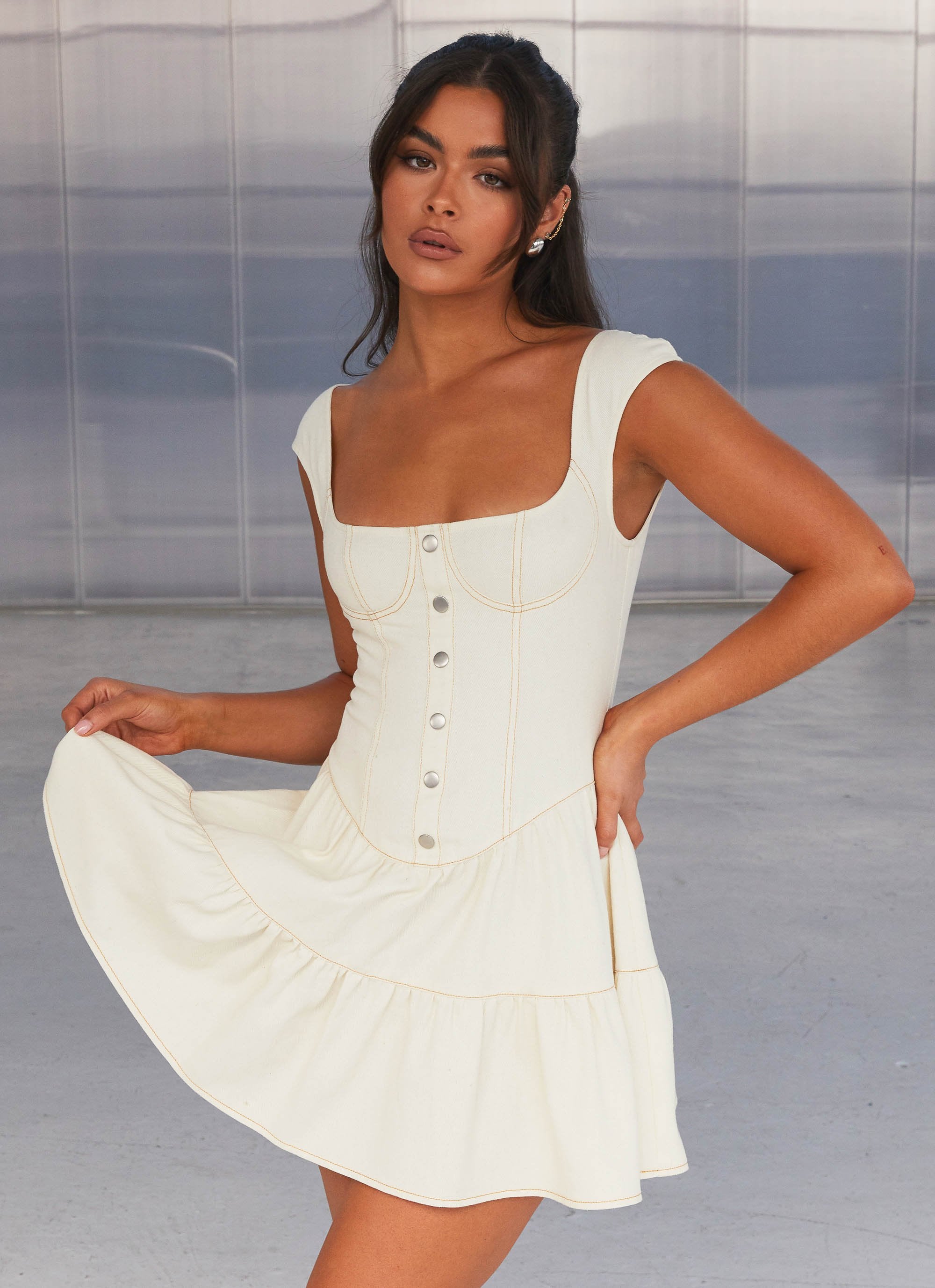 Fitted Embellished Bust Corset Gown – Tux-USA