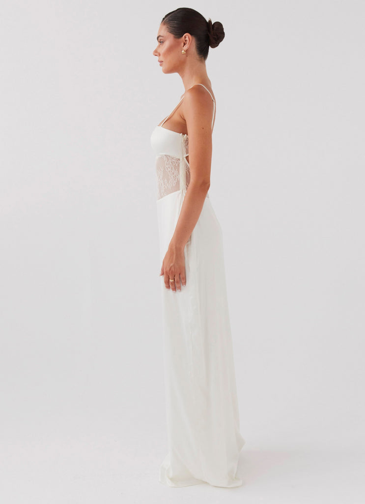 Collective Dress - Peppermayo Exclusive Palais Royale Lace Maxi Dress - Antique image 6