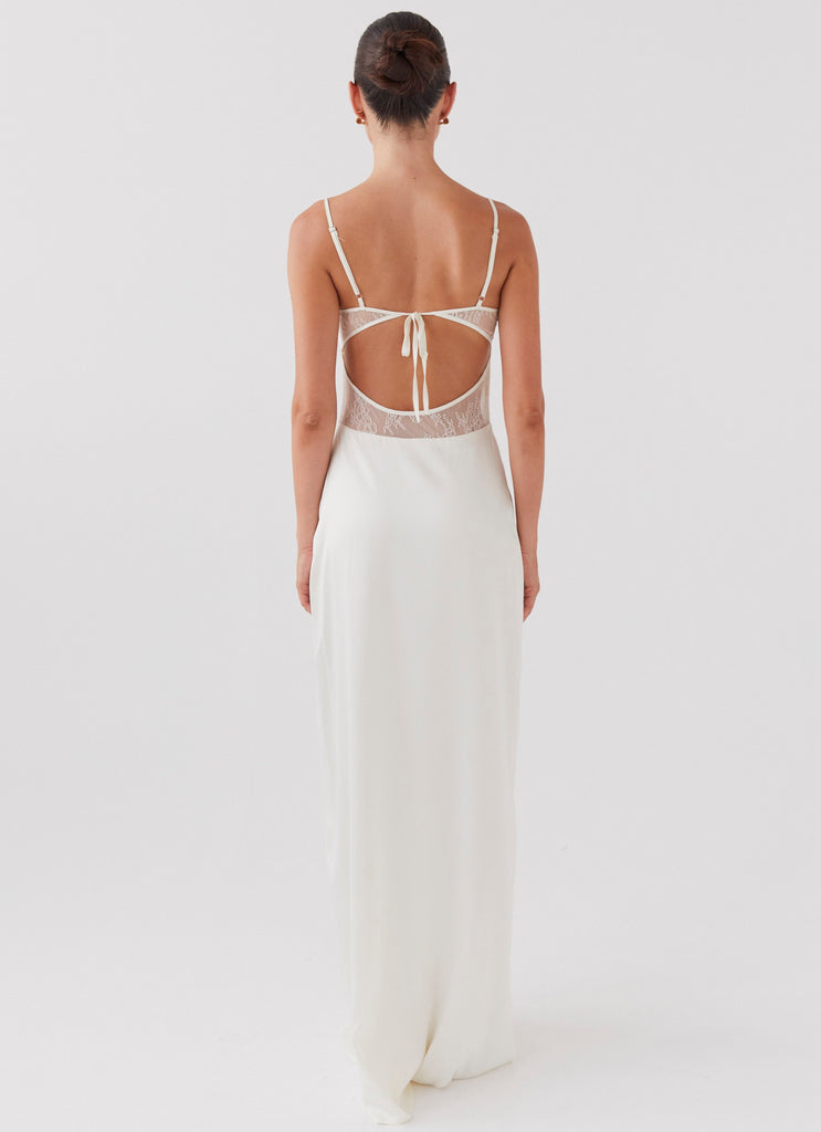 Collective Dress - Peppermayo Exclusive Palais Royale Lace Maxi Dress - Antique image 5