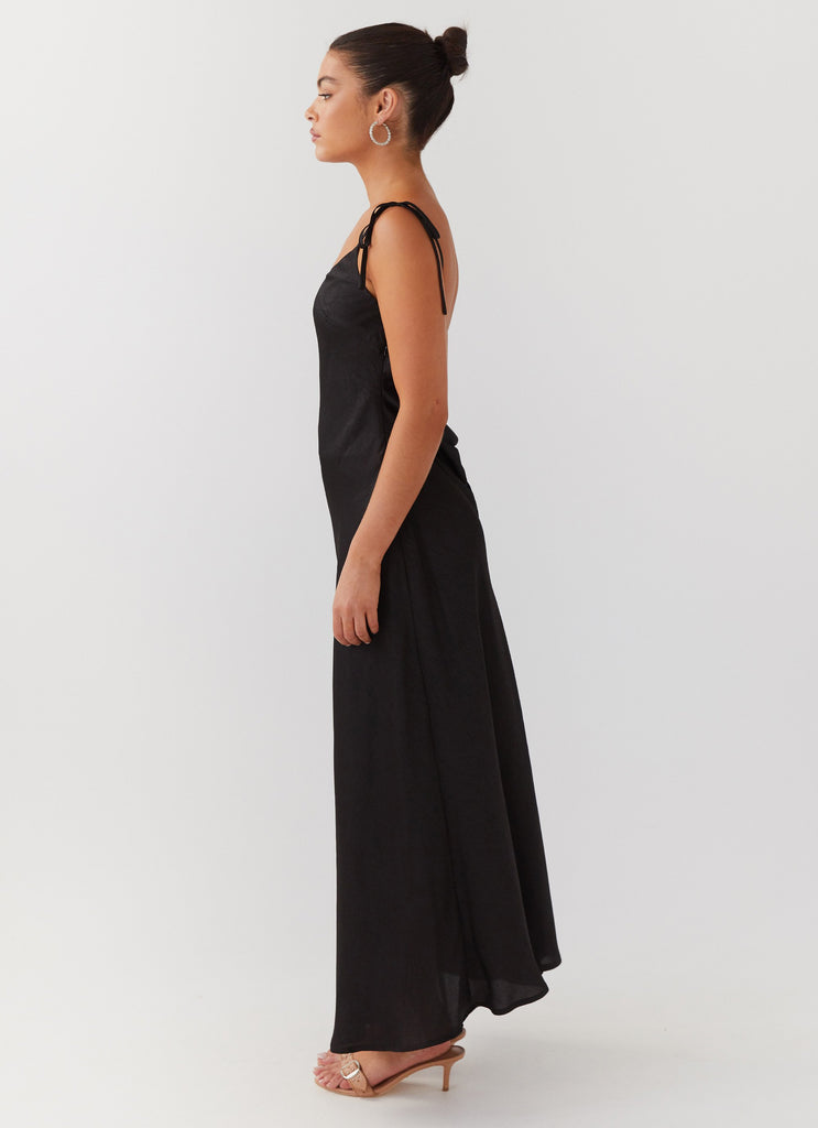 Peppermayo Exclusive Desire Dream Satin Maxi Dress - Shadow - View 4 | Shop Formal Dress