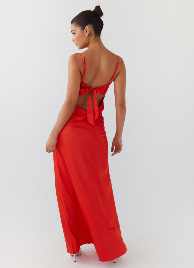 Collective Dress - Peppermayo Exclusive Flora Satin Maxi Dress - Citrus image 5