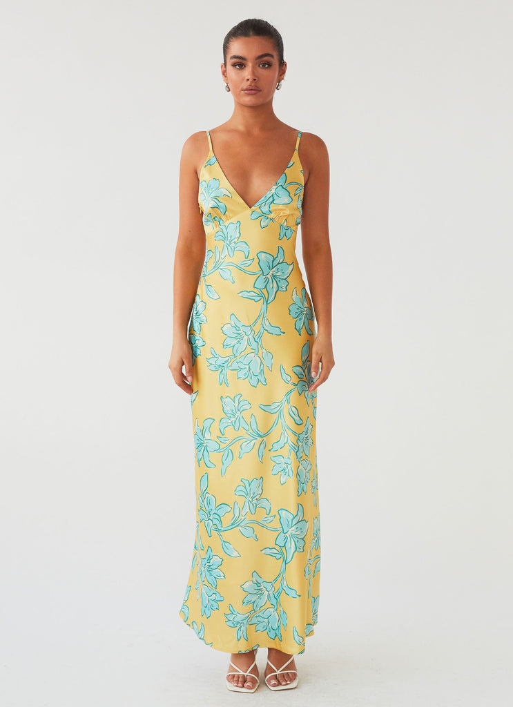 Collective Dress - Peppermayo Exclusive Sorrento Sun Maxi Dress - Golden Bloom image 1