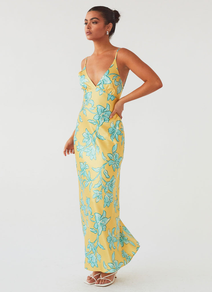 Collective Dress - Peppermayo Exclusive Sorrento Sun Maxi Dress - Golden Bloom image 3