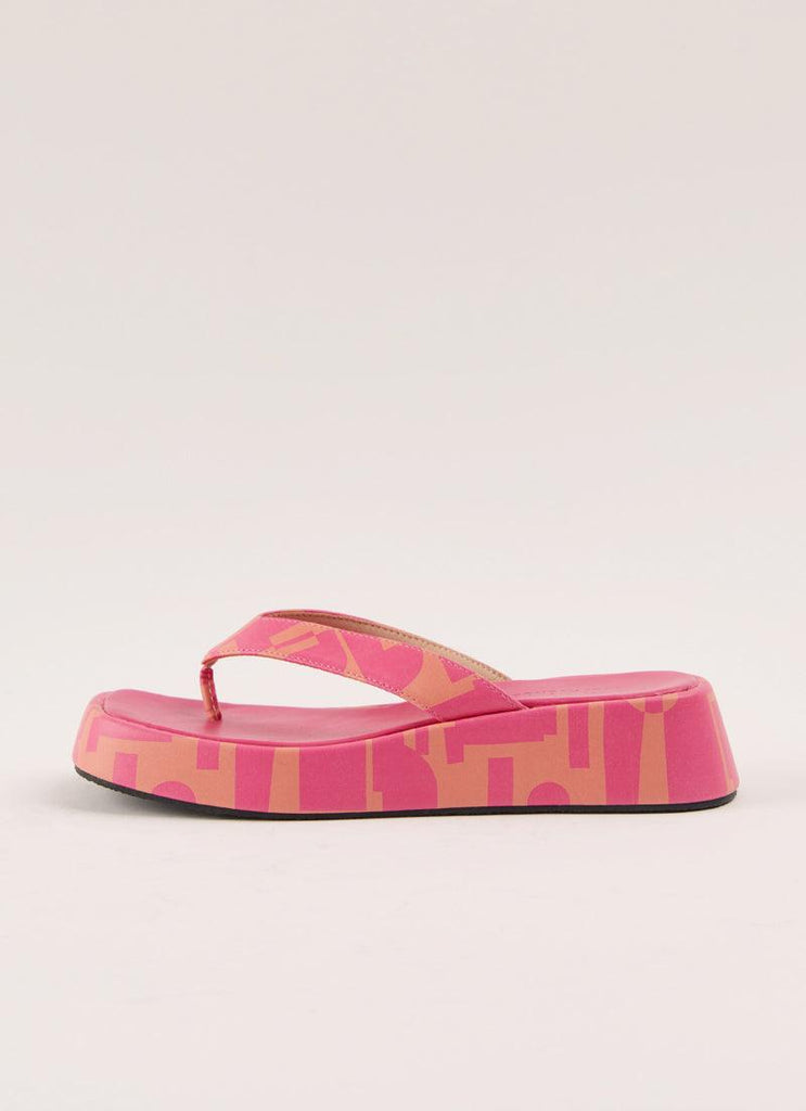Minelli Sandals - Sunset Geo - Peppermayo