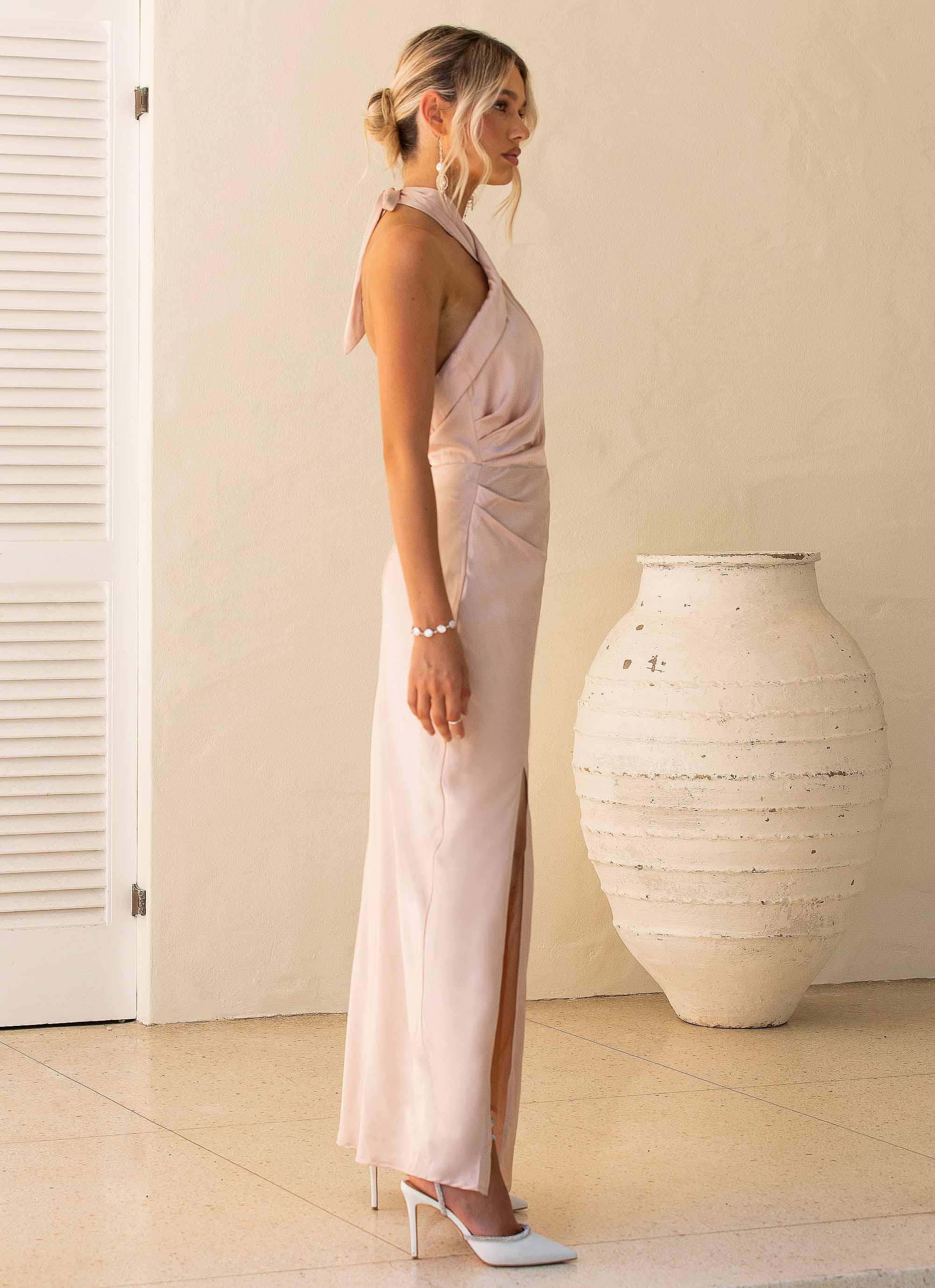 Tina Yellow Formal Maxi Dress – Beginning Boutique NZ