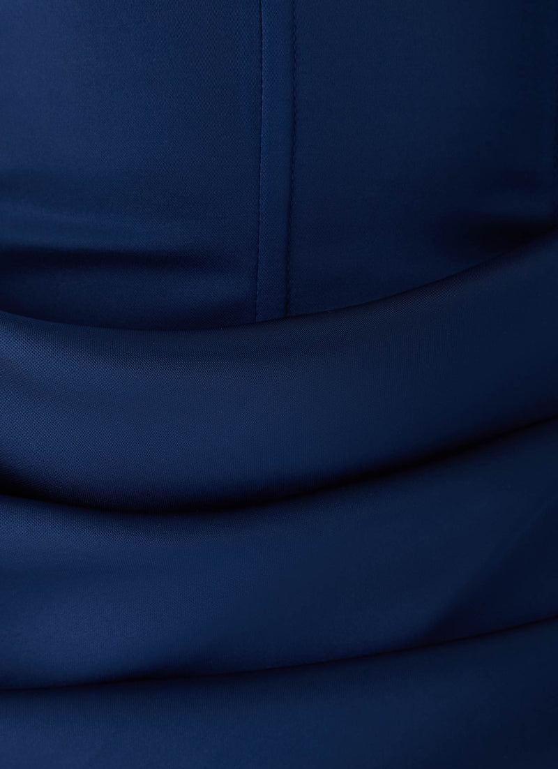 Adara Corset Maxi Dress - Dark Navy