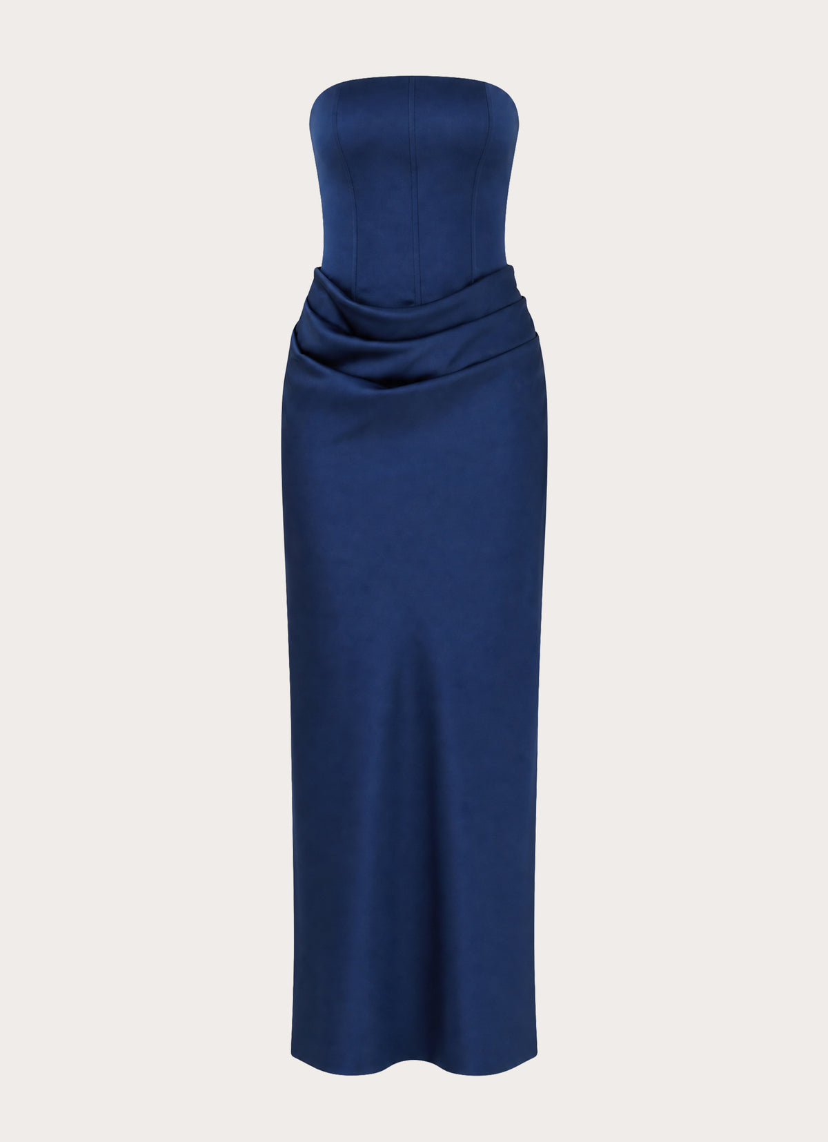 Adara Corset Maxi Dress - Dark Navy