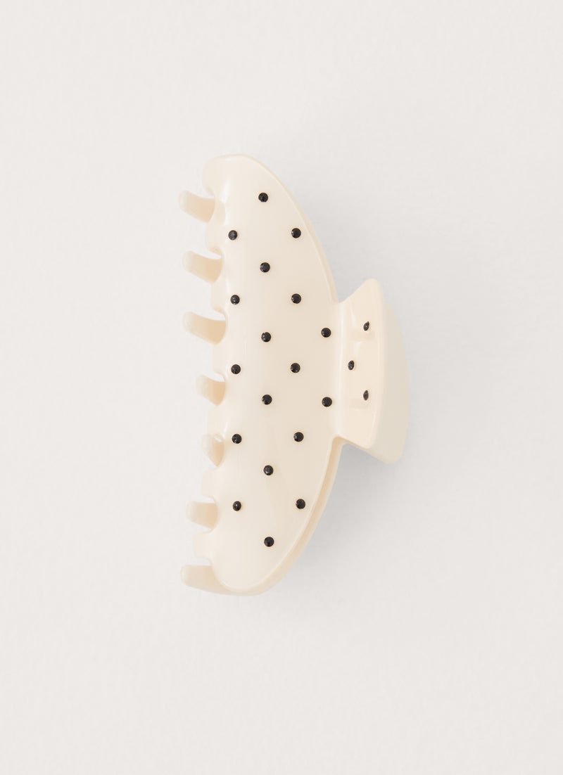 Adele Claw Clip - Ivory