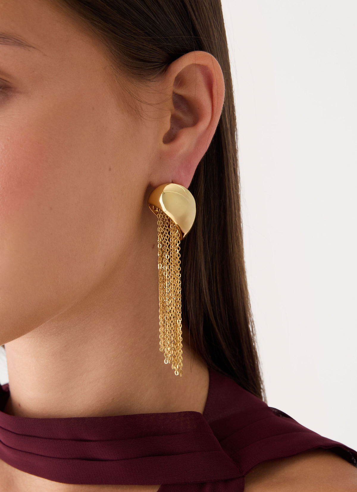 After Nightfall Earrings - Gold
