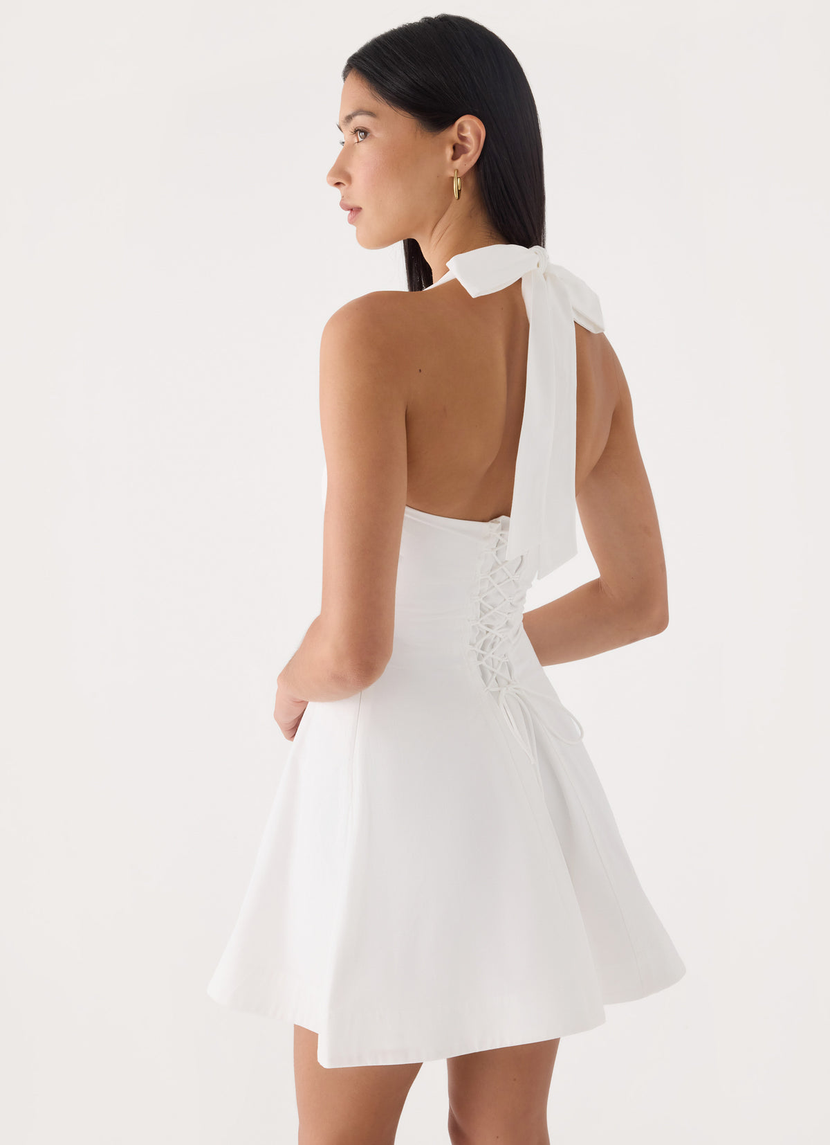 Alesandree Mini Dress - White