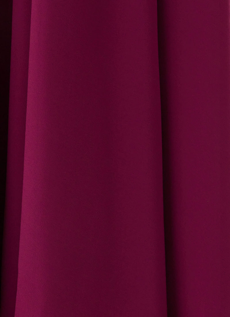 Alicelle Halter Mini Dress - Plum
