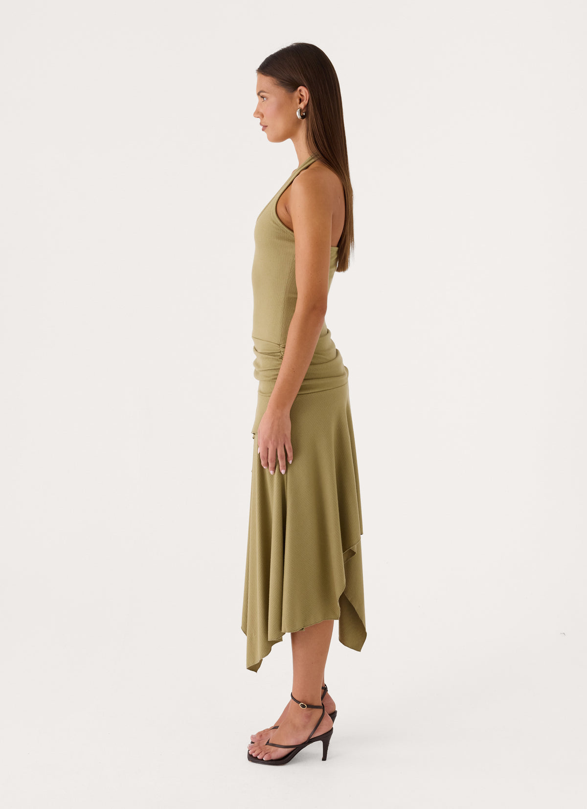 Alise Midi Dress - Green