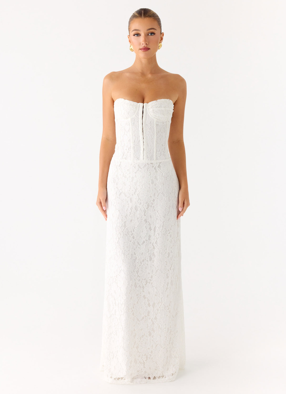 Already Know Lace Maxi Dress