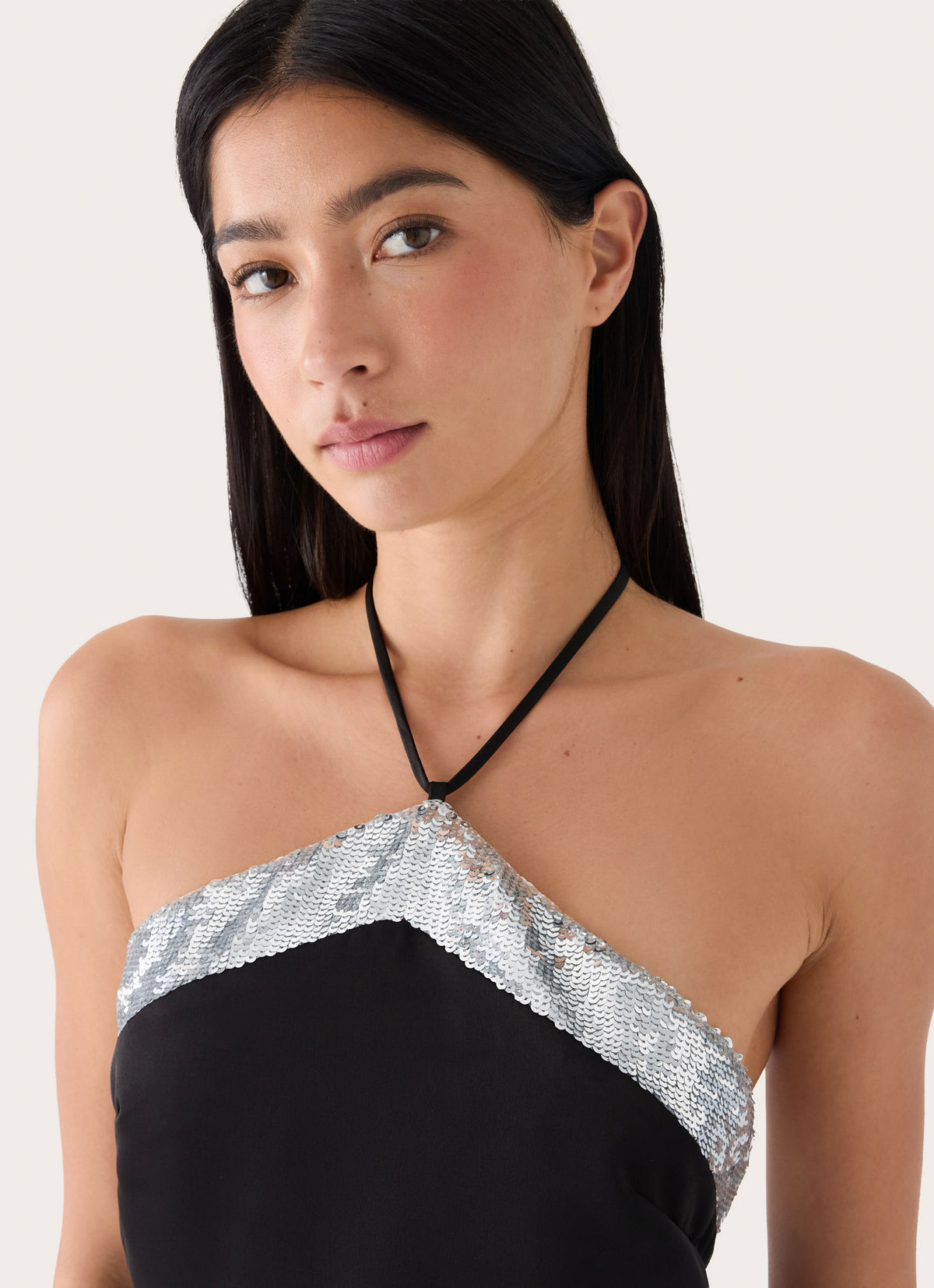 Alyxa Halter Top - Black