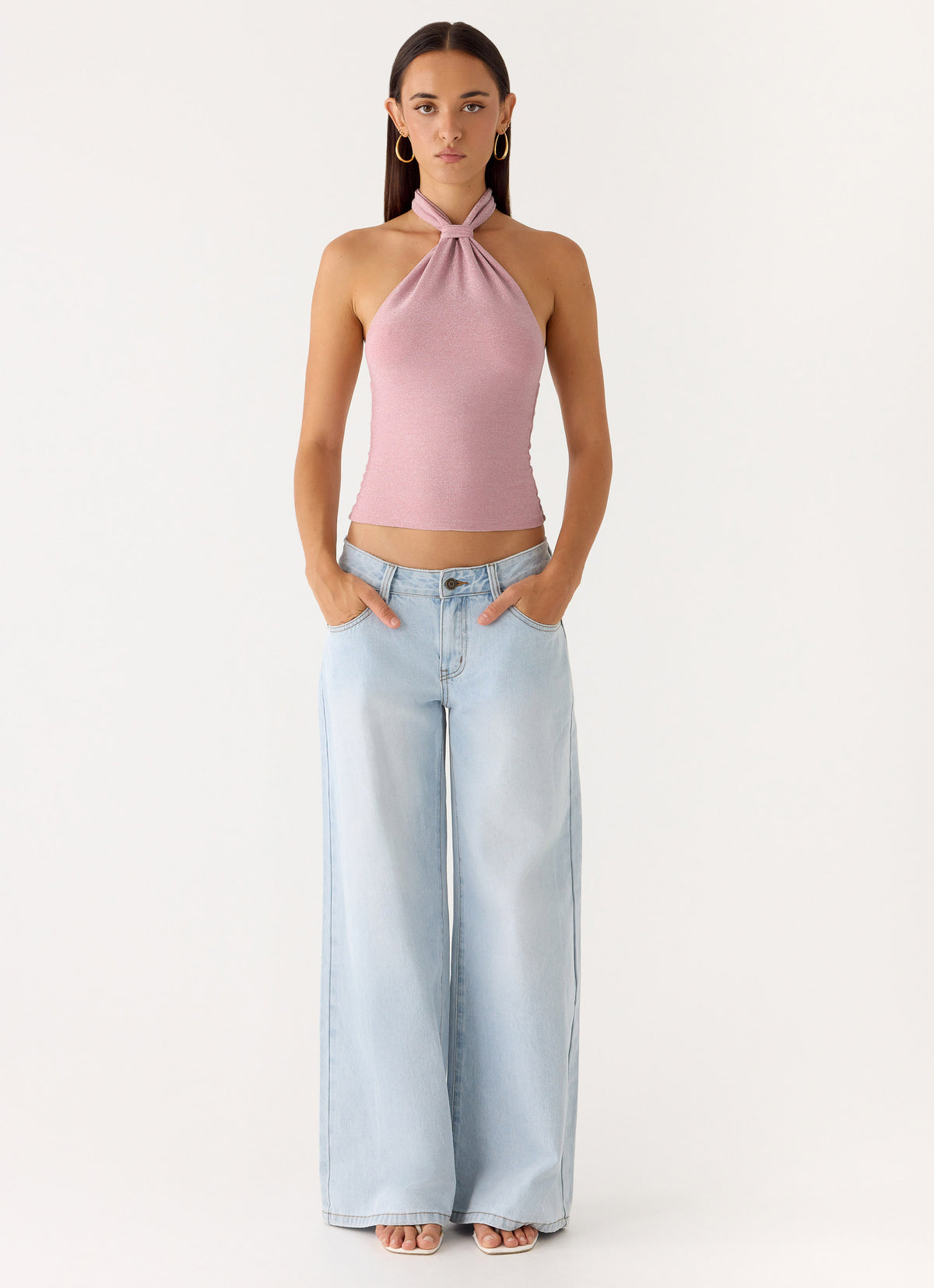 Amber Light Top - Pink