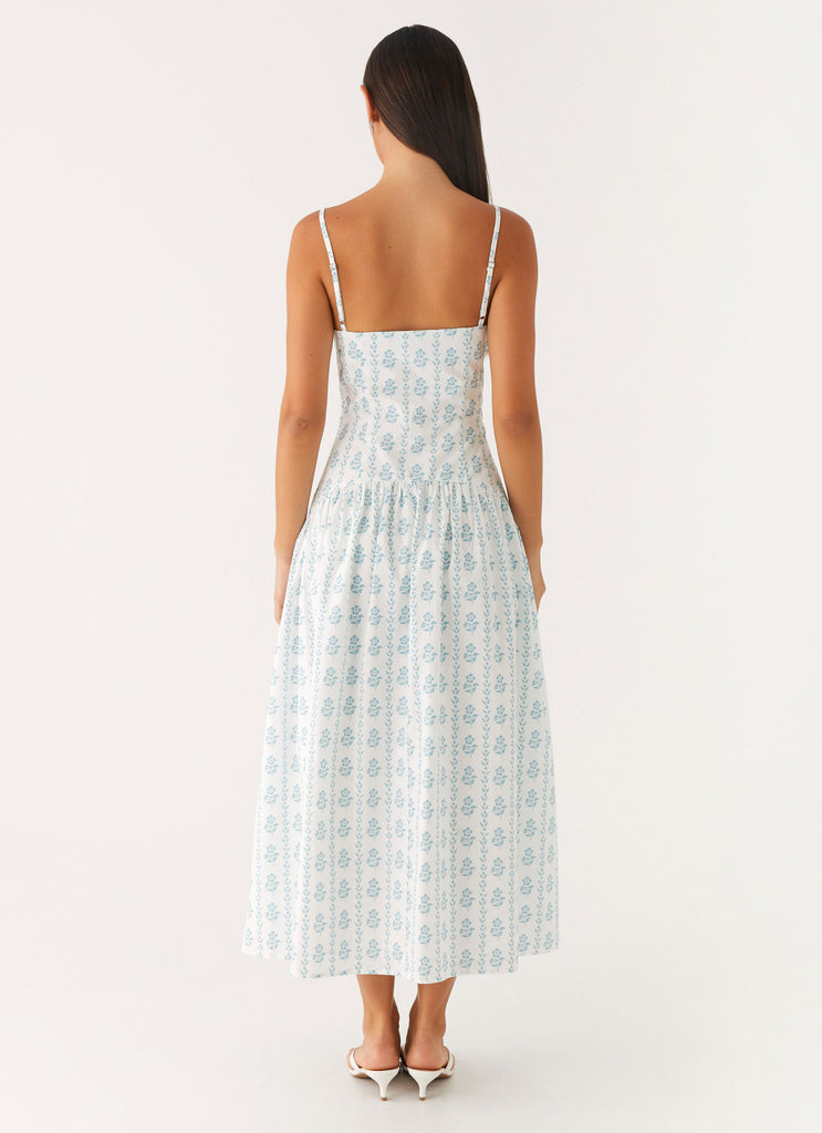 amelie midi dress Amlie Floral Midi Dress