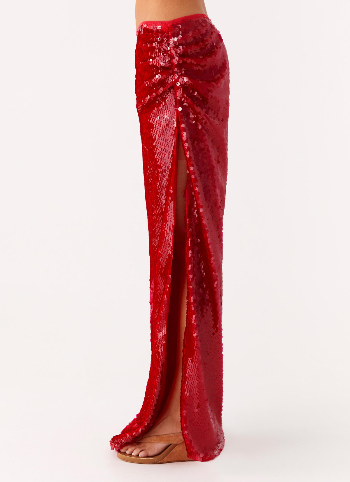 Amosa Maxi Skirt - Fuchsia