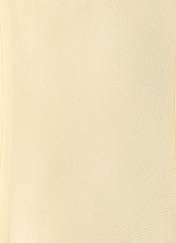 Analeah Maxi Dress - Baby Yellow